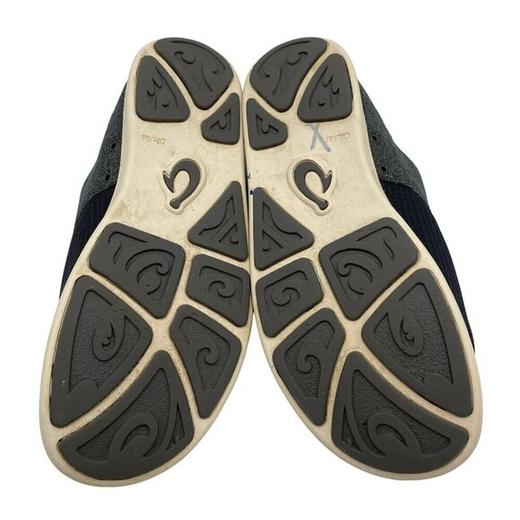 OluKai Nohea Moku Gray/White Mesh Slip-On Shoes Men\'s Size 9 main image 8